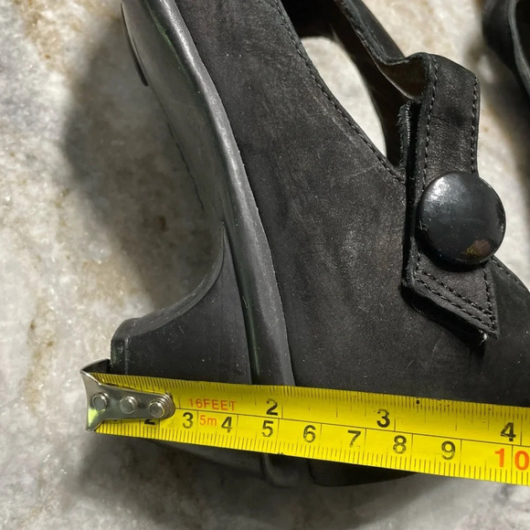 Naot T Strap Mary Jane Leather Pump Shoes EU 37 L6 - Picture 10 of 13